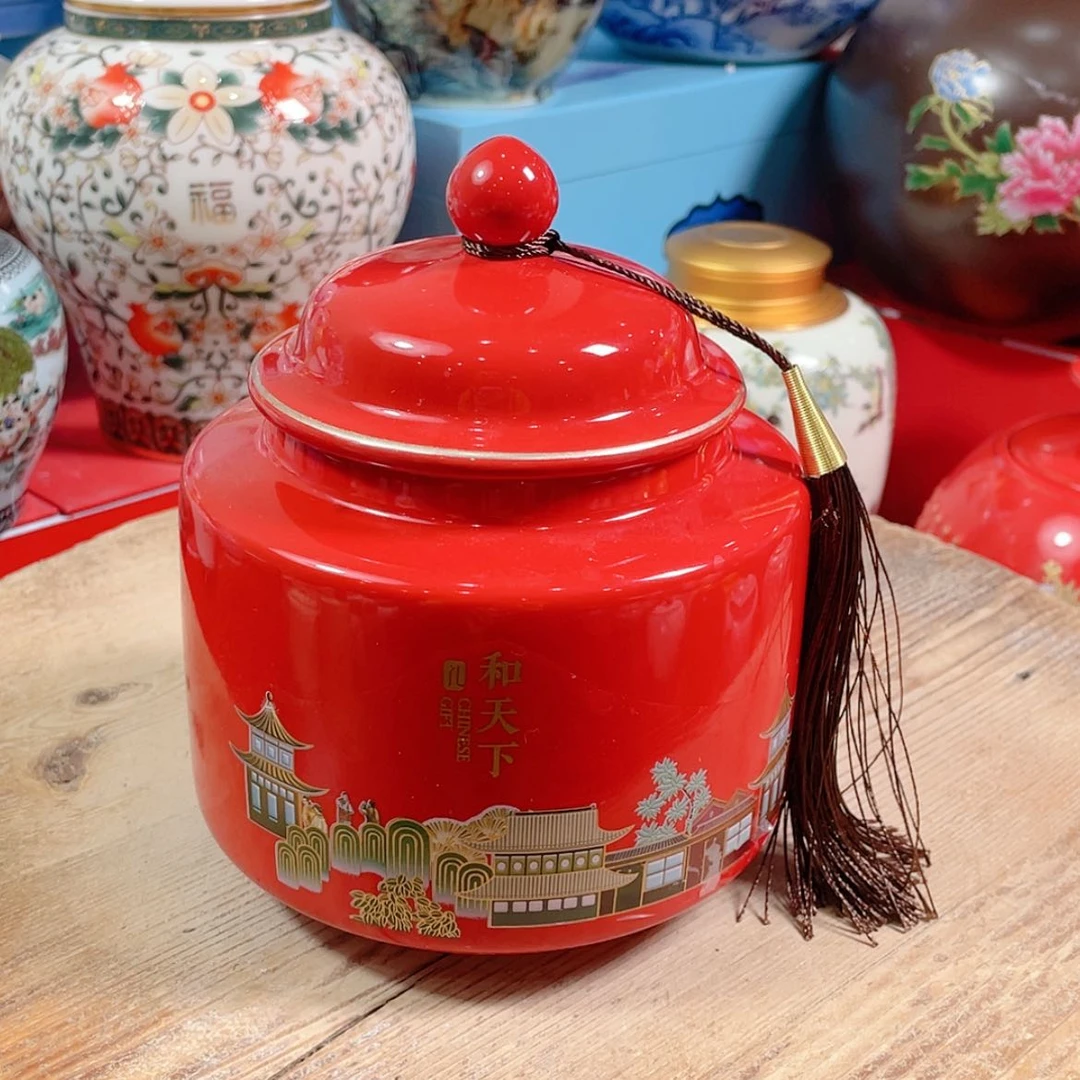 【闪购商品】罐陶瓷茶叶罐密封罐