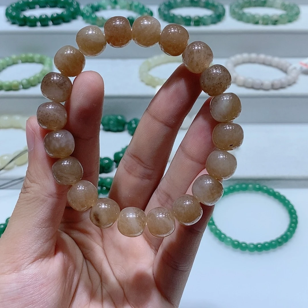 独山玉未镶嵌手串