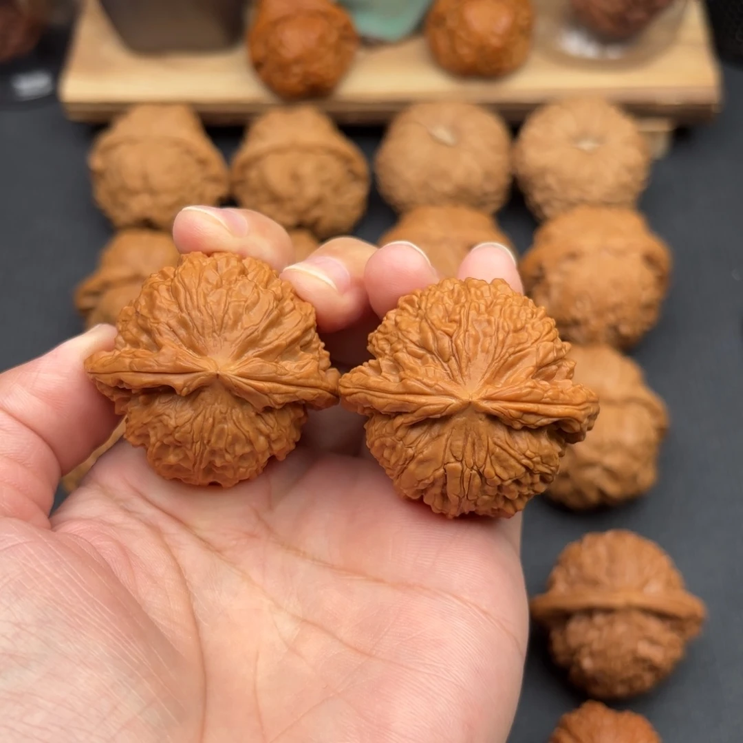 文玩核桃把件球白43