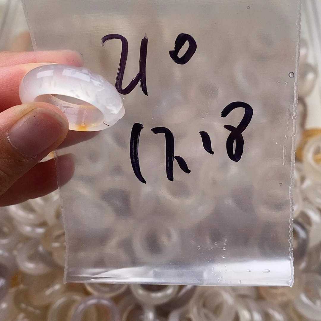 未镶嵌戒指玛瑙/玉髓