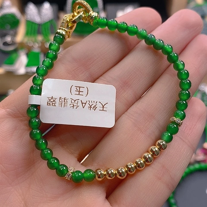 颈饰未镶嵌翡翠翡翠手链