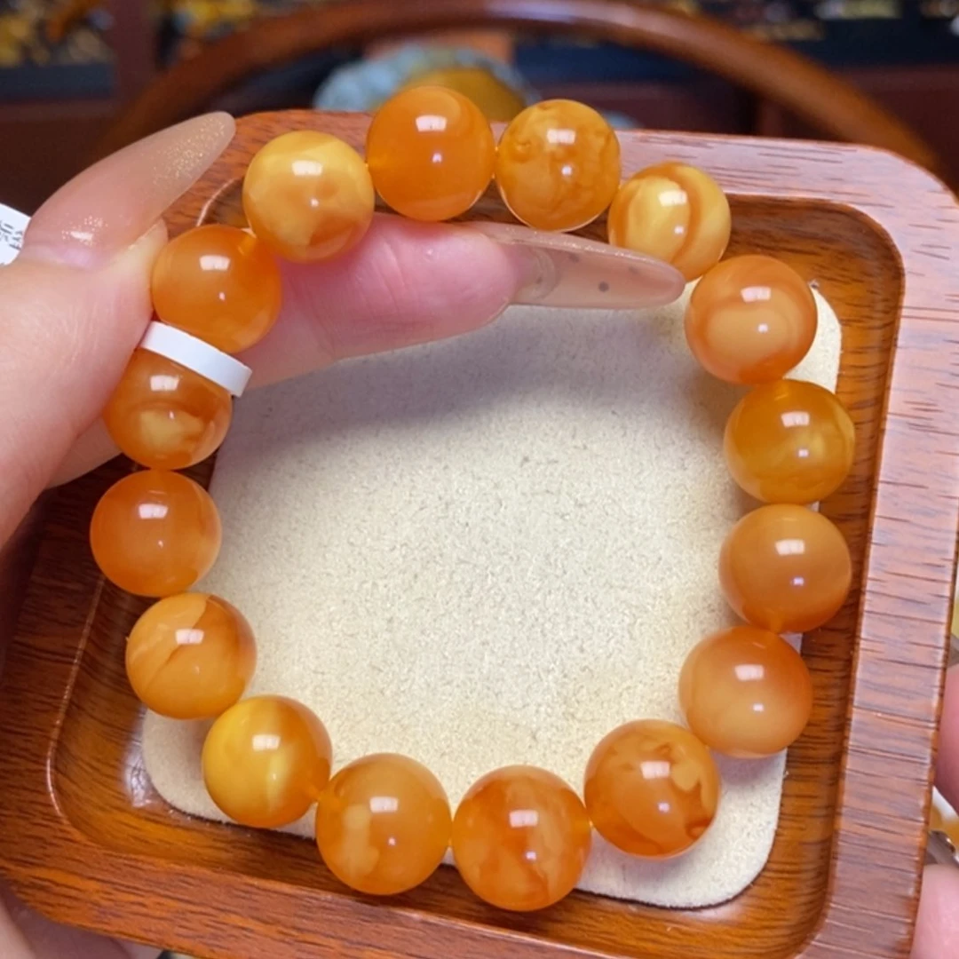 【闪购商品】蜜蜡手链未镶嵌手串