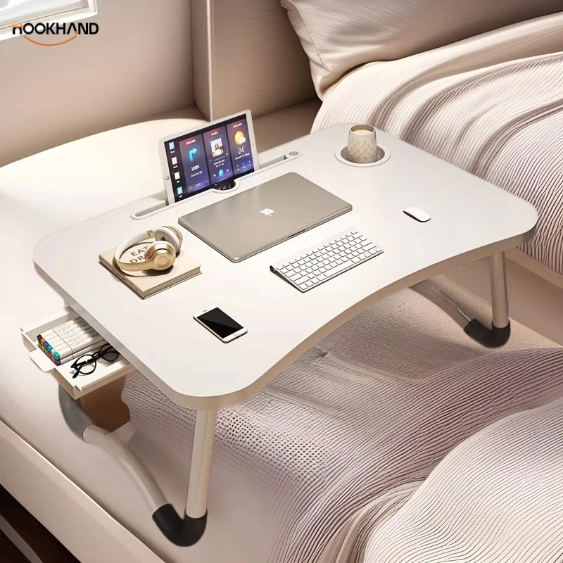 可折叠床上小桌子学习书桌多功能笔记本电脑桌支架卧室飘窗桌炕几