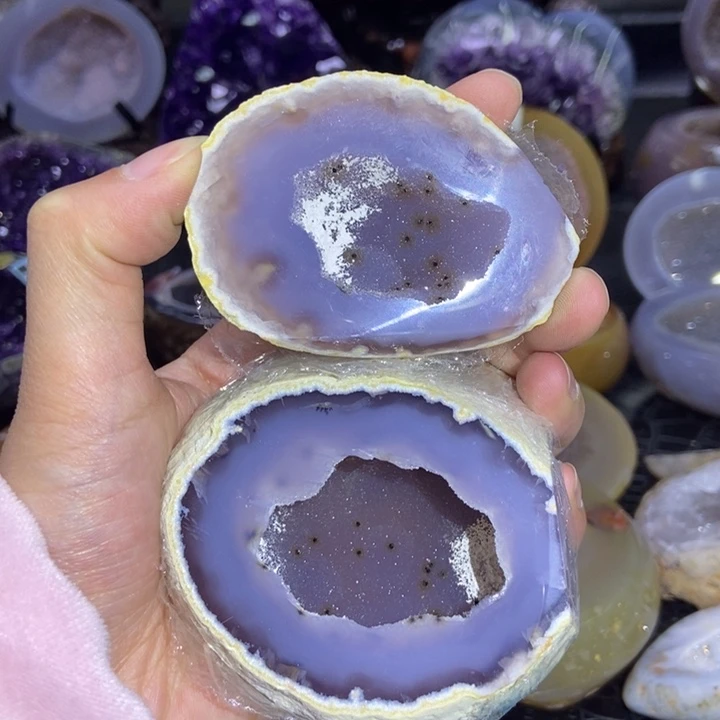 水晶聚宝盆微瑕未镶嵌