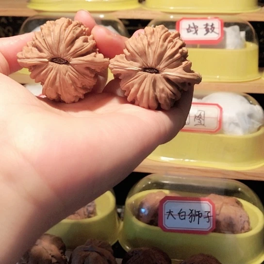 文玩核桃把件四座楼