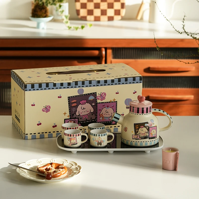 肆月若漓水壶茶具套装新年礼物陶瓷壶送闺蜜乔迁居实用高级感小众