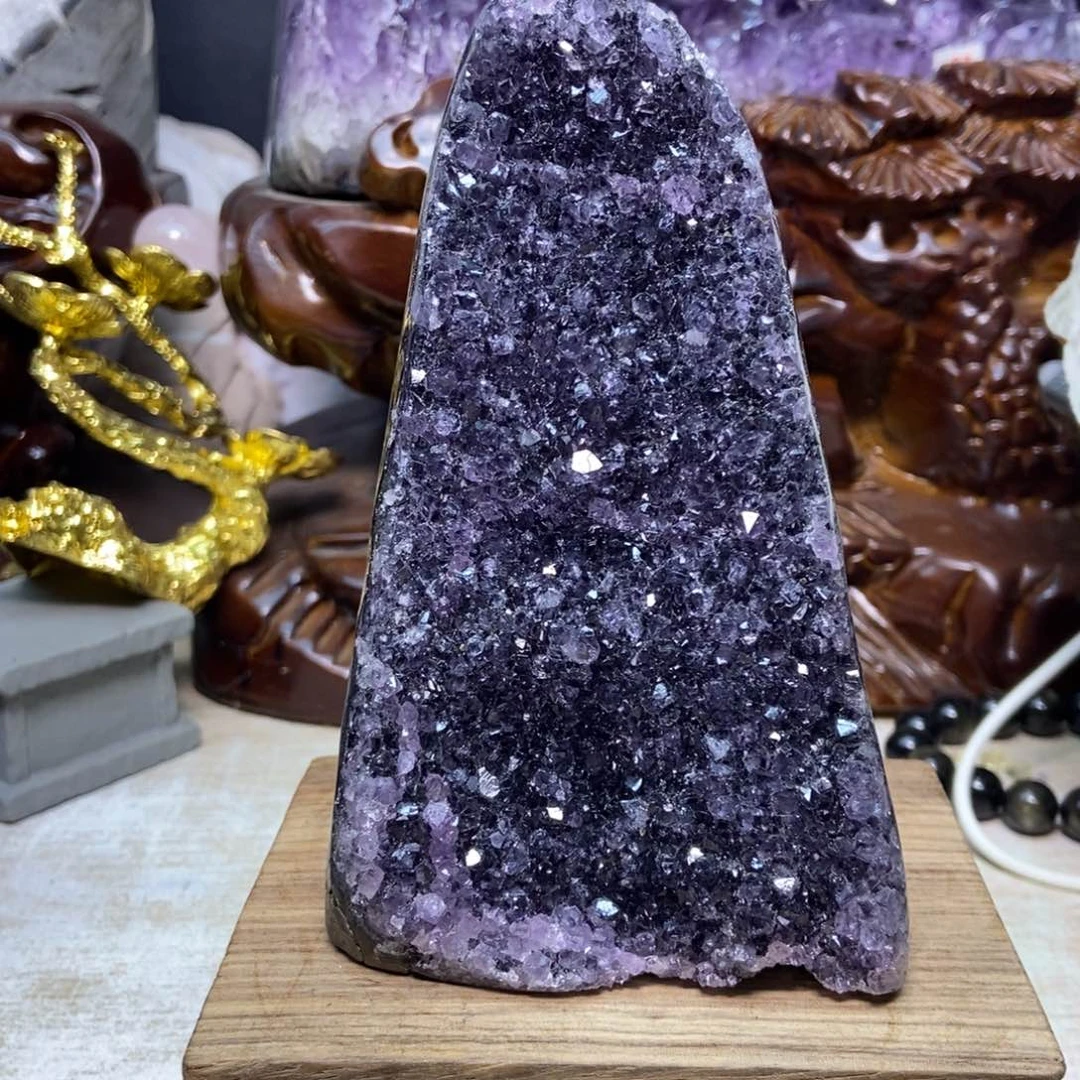 未镶嵌大型摆件（非配饰）紫晶