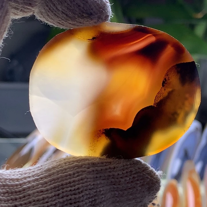 未镶嵌玛瑙/玉髓珠宝半成品74