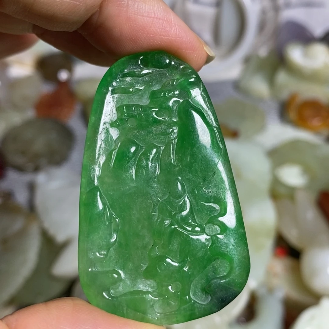 和田玉（糖玉）未镶嵌颈饰