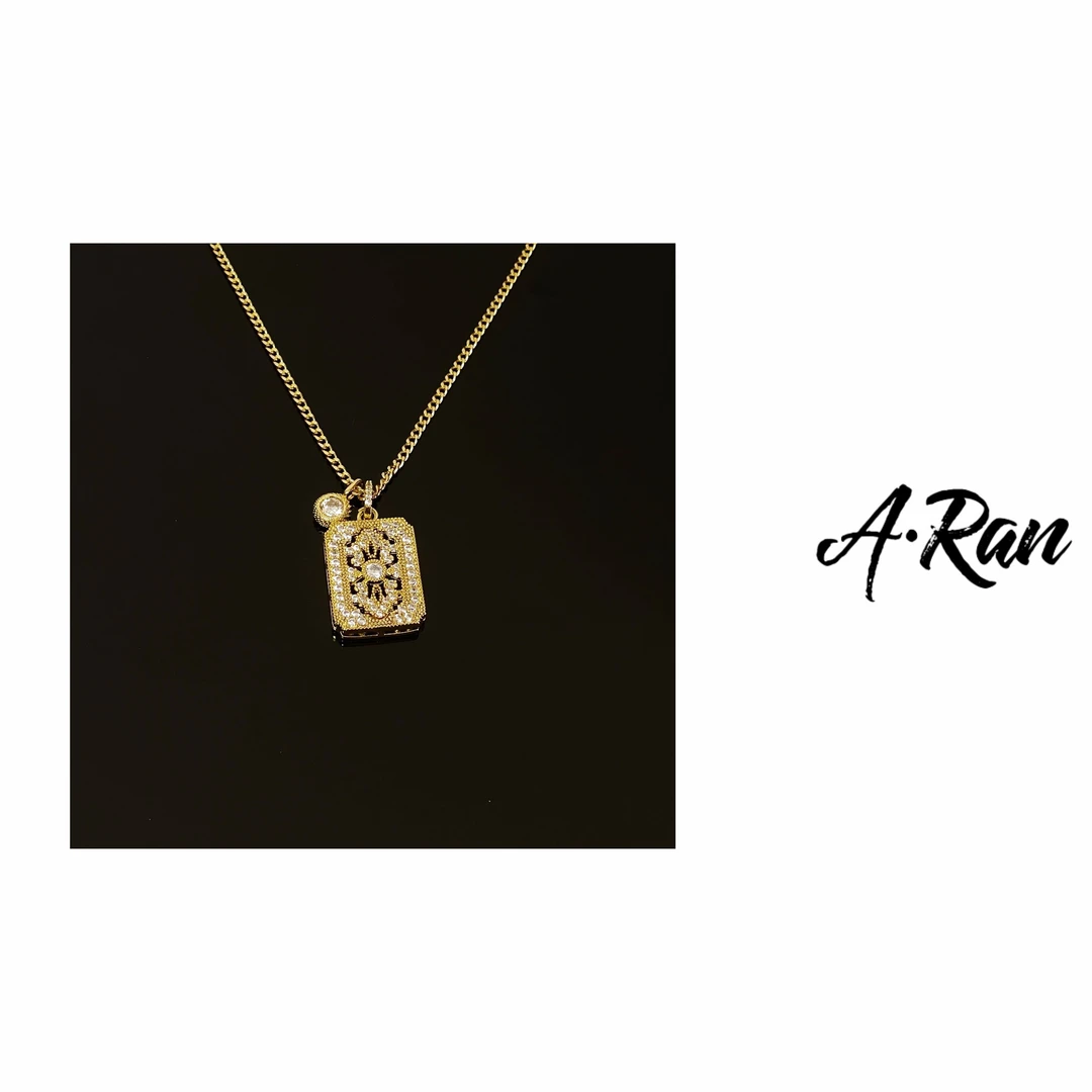 铜合金项链 时尚轻奢感项链A165