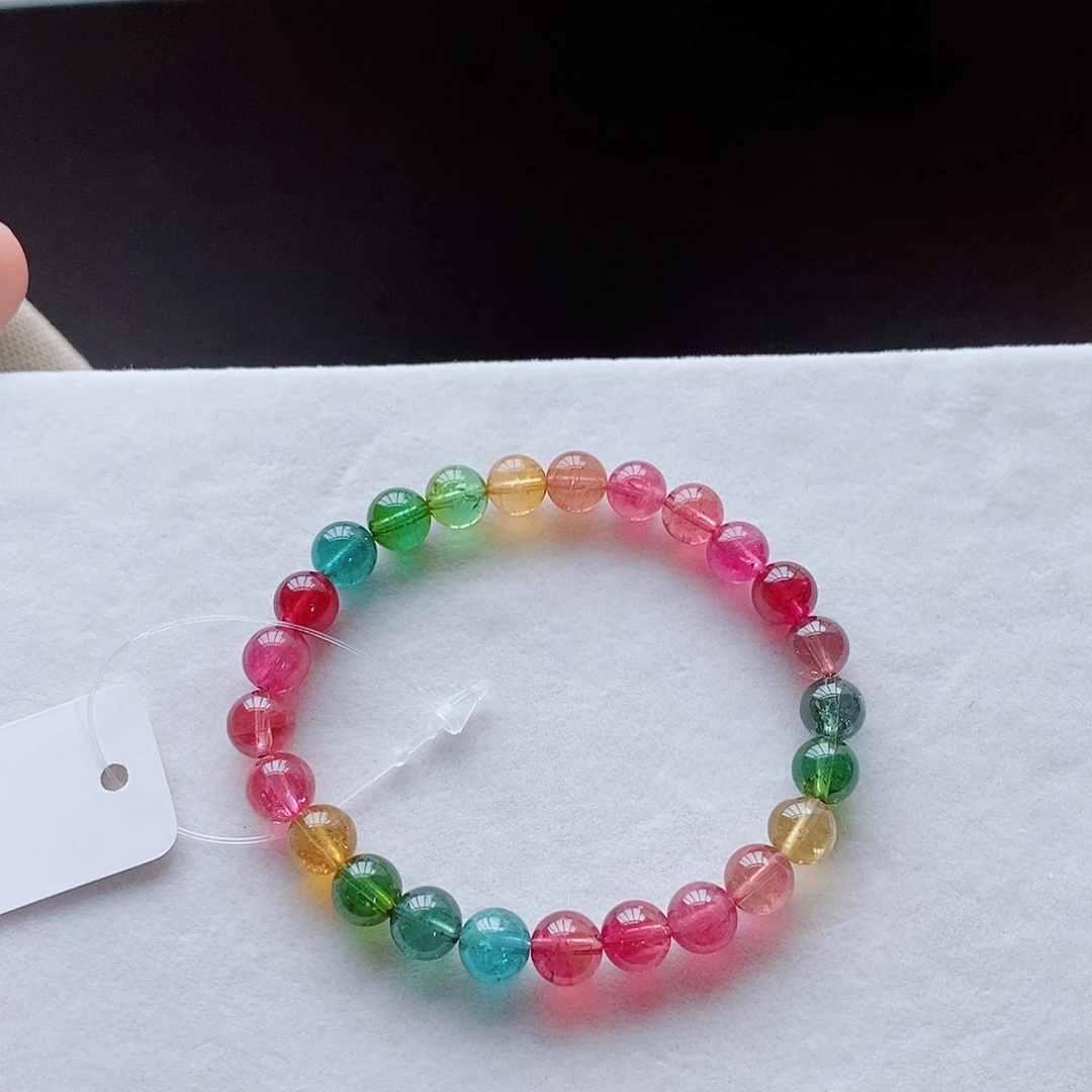 手链未镶嵌碧玺7.3mm左右