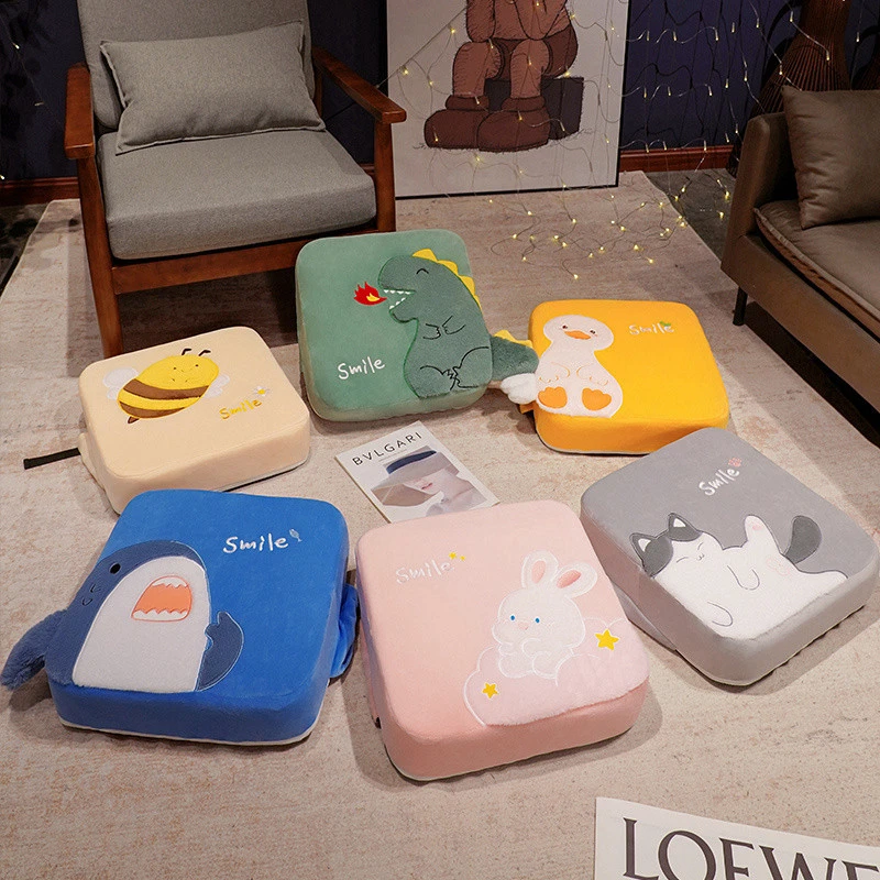 宝宝座椅卡通加高坐垫餐椅坐垫小学生可爱椅子座垫加厚款美臀久坐