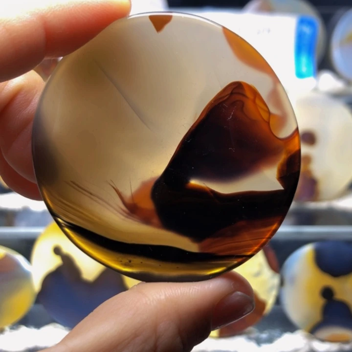 合金玛瑙/玉髓珠宝奇石108