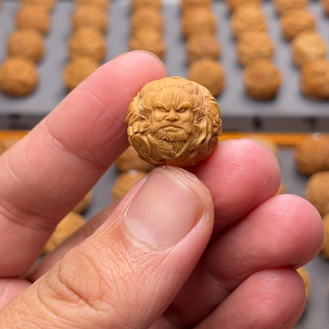 猴头核桃吊坠张天师