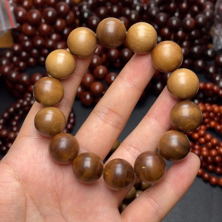 小叶紫檀手串/手链老山檀香1.6微瑕