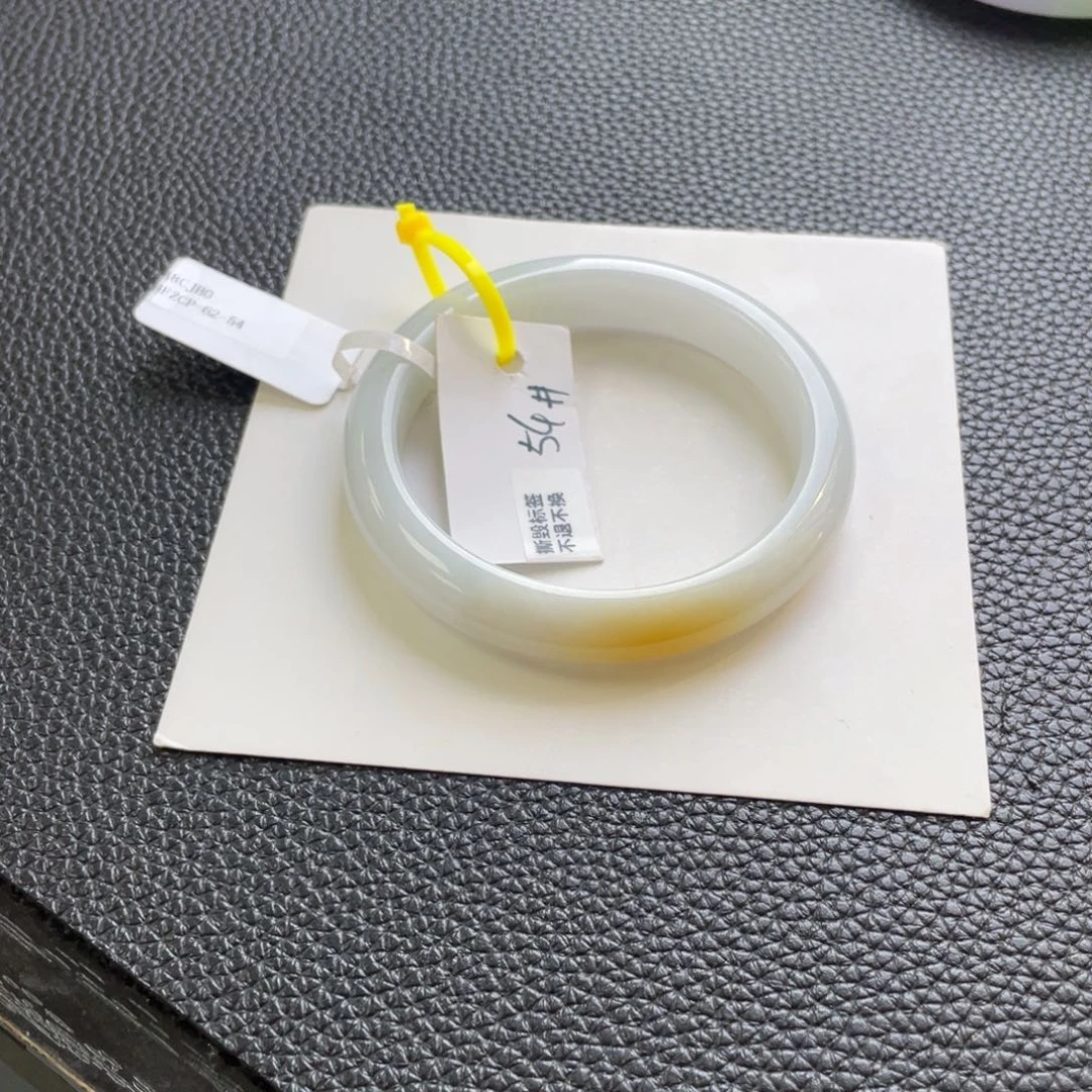 翡翠未镶嵌手镯翡翠手镯54圈