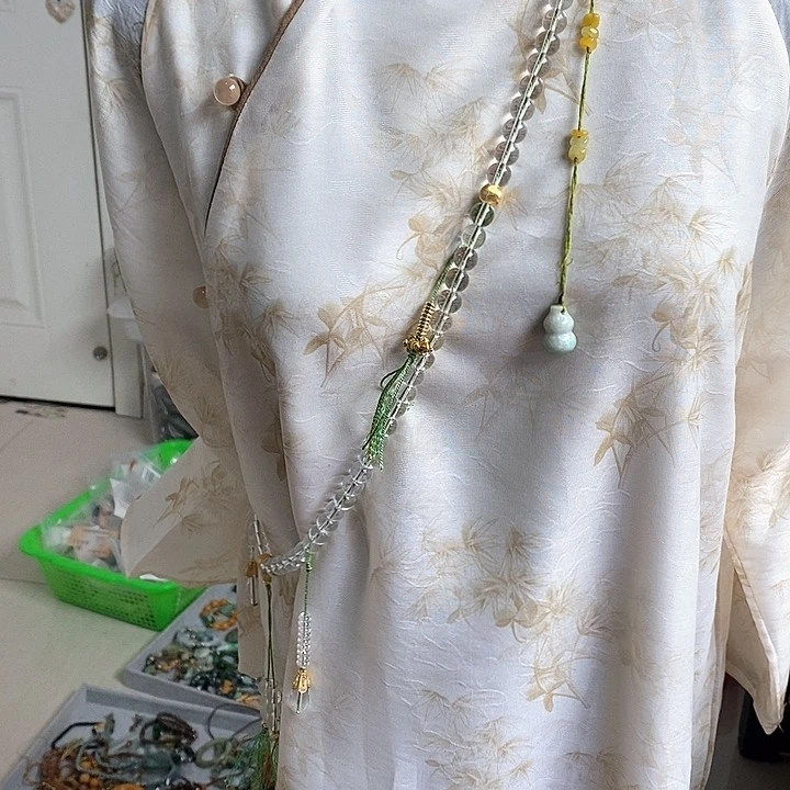 翡翠手链未镶嵌迪**9一套150