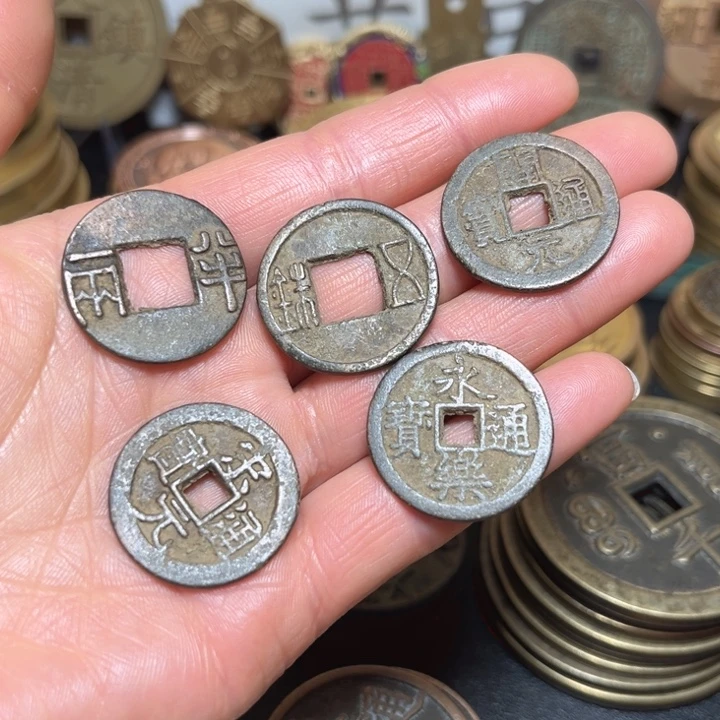 铜现代工艺老铜大五帝