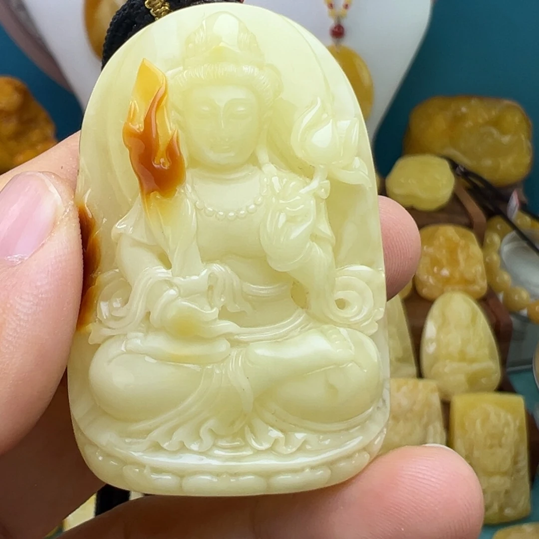 蜜蜡吊坠(赠链)未镶嵌