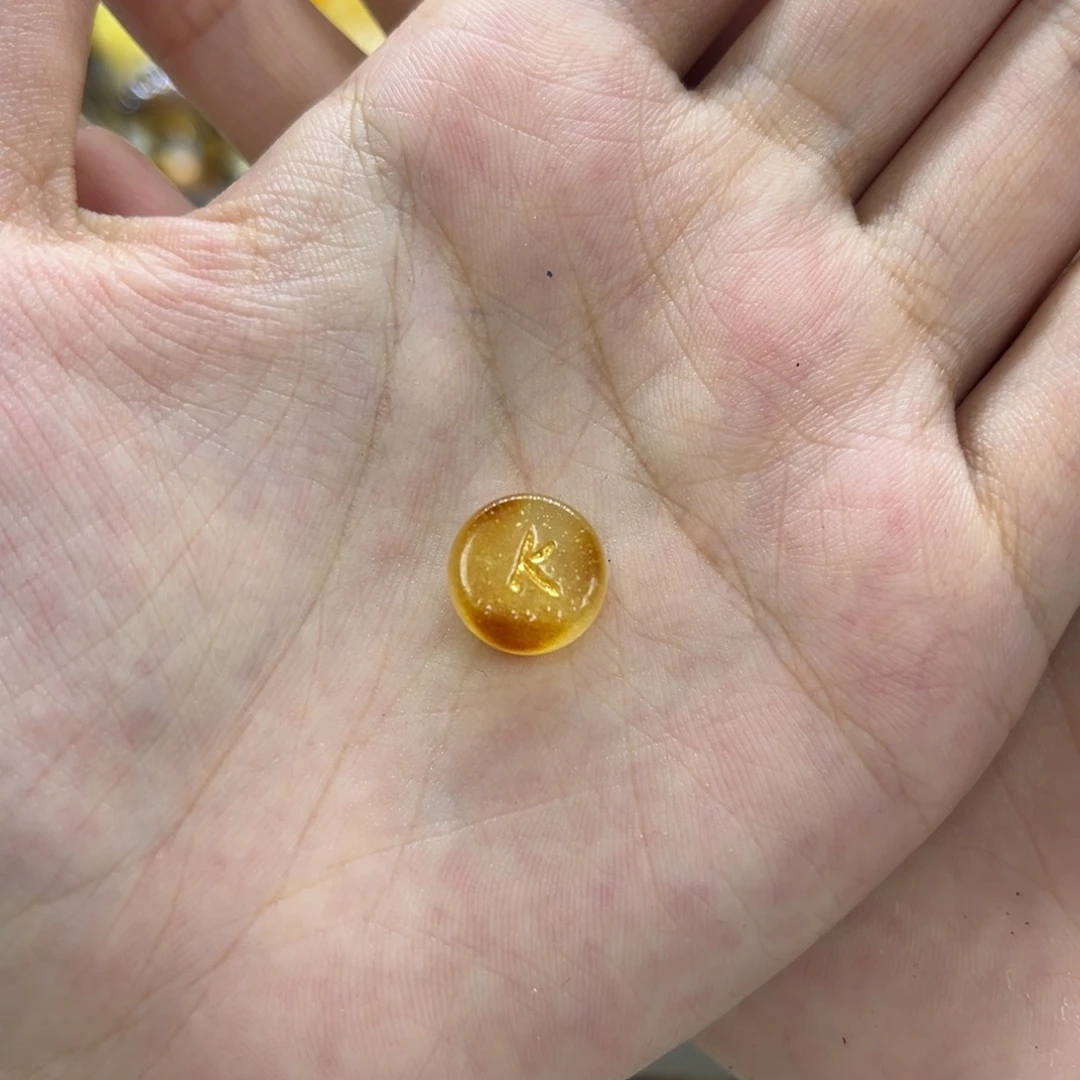糖****琥珀颈饰未镶嵌天然琥珀