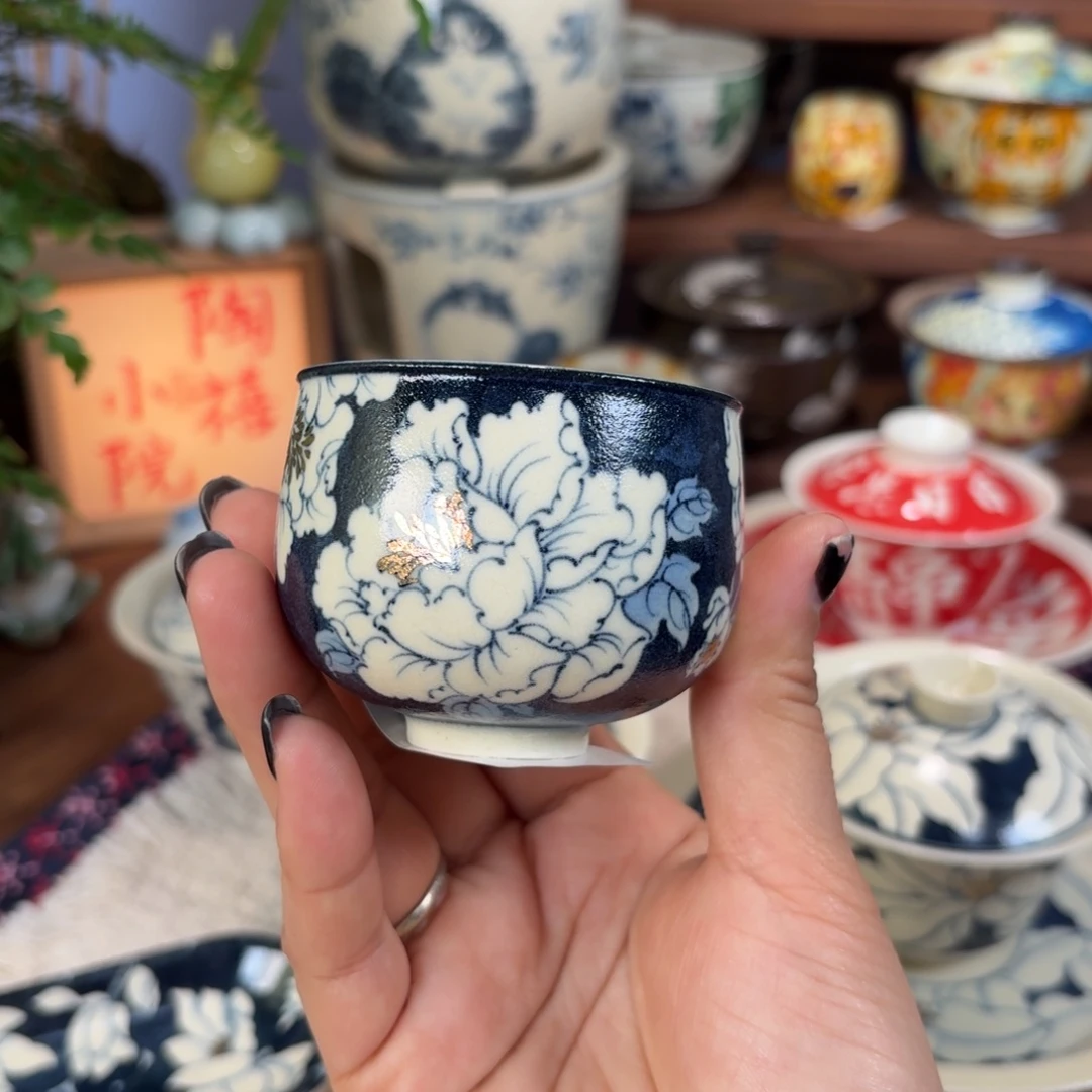 瓷曦下岚行老师上新牡丹花507