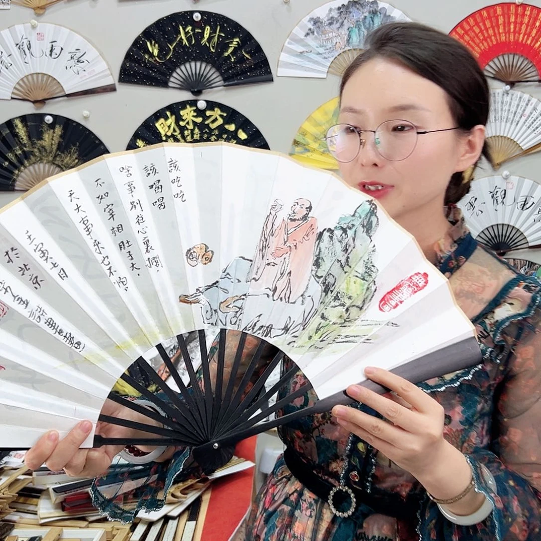 书法书法10寸 手写手绘 头青竹子 默认粘好