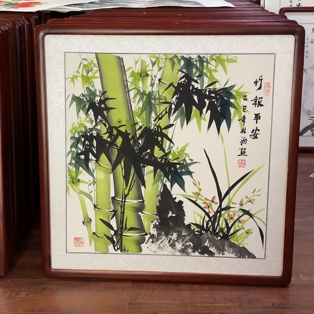 国画带框尺寸63*63厘米