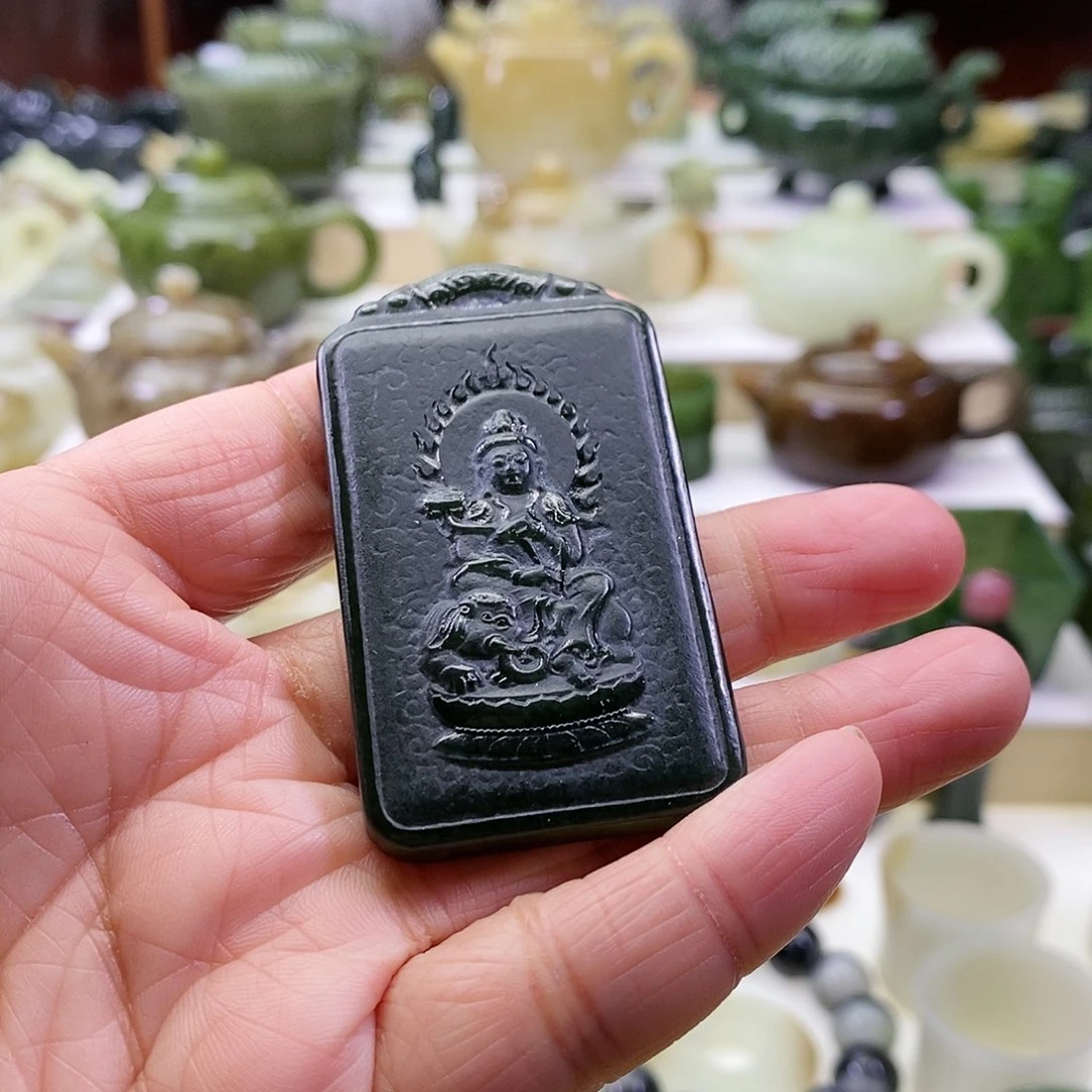 和田玉挂件未镶嵌