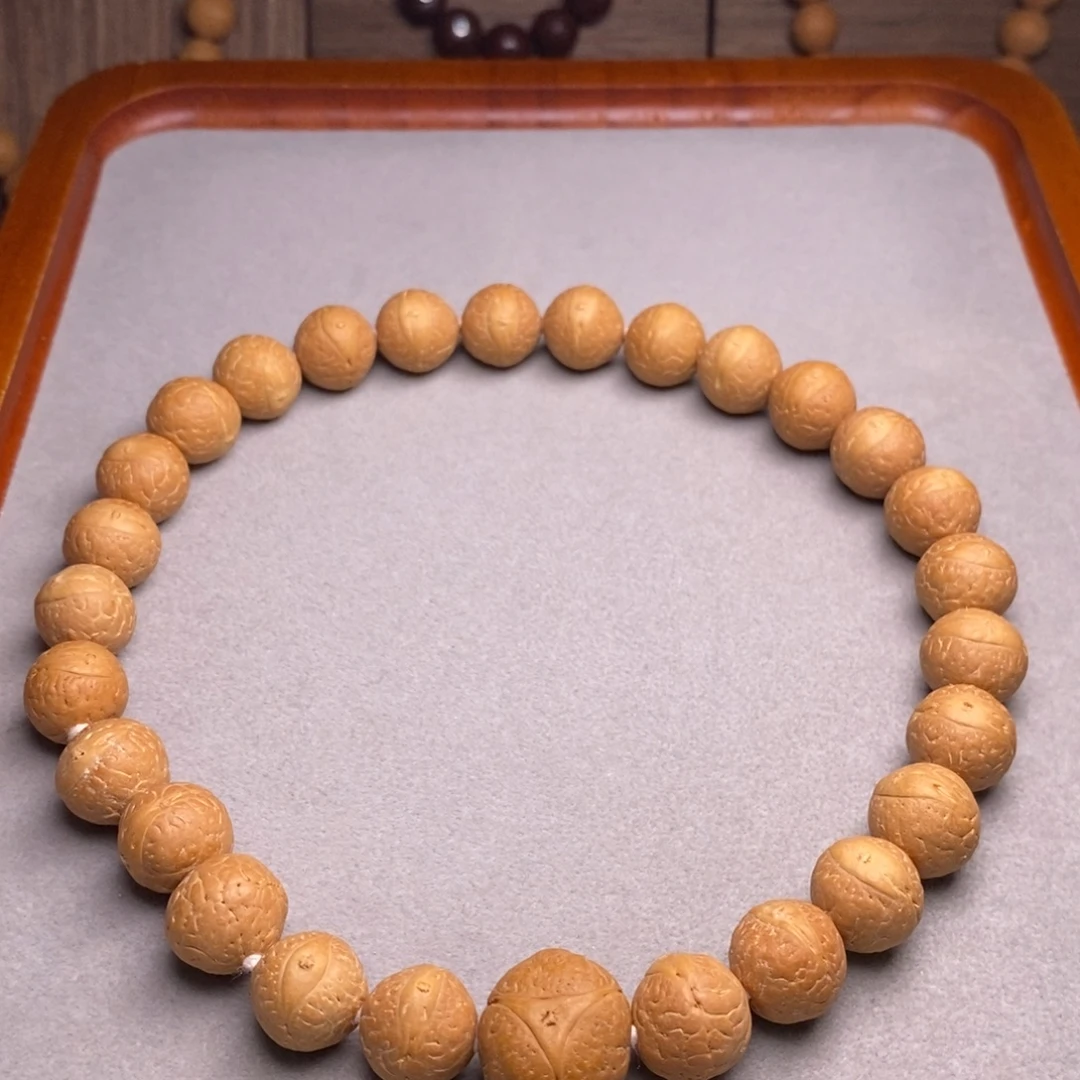 手串凤眼菩提13➕素手持