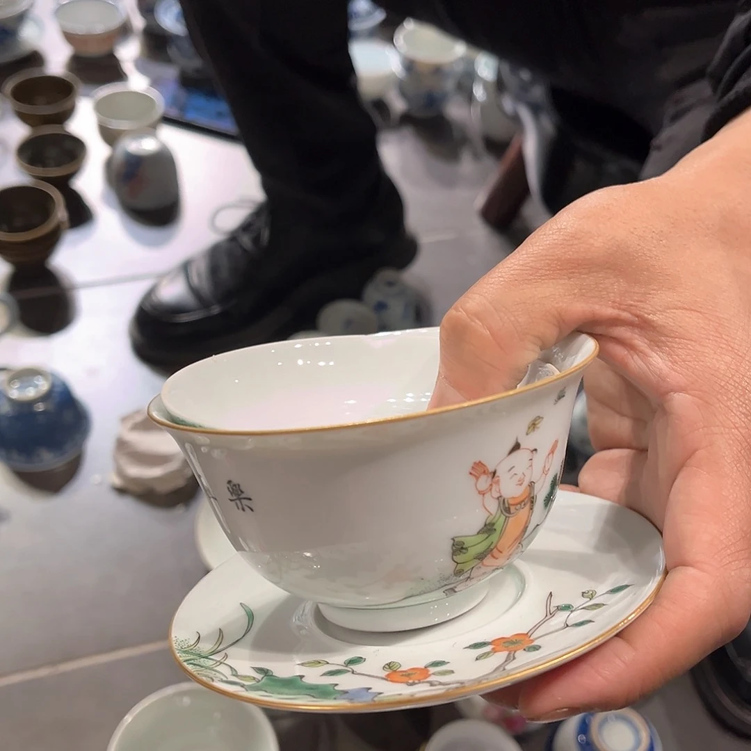 杯青花瓷器青花瓷器