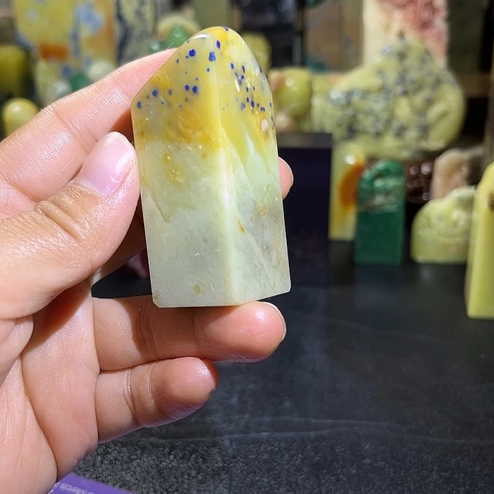 昌化石印石青田封门蓝星