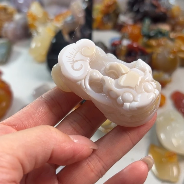 玛瑙/玉髓吊坠(不含链)未镶嵌