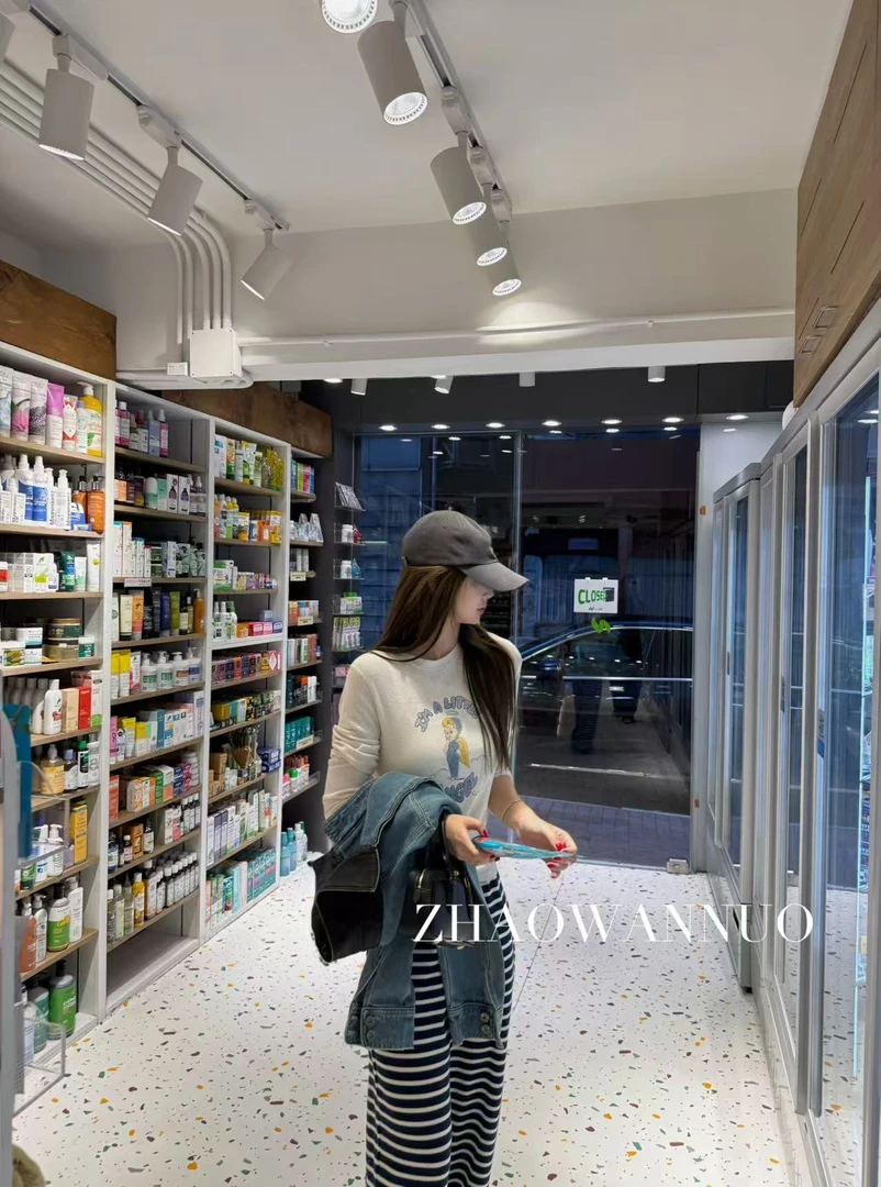 ZHAO WANNUO 丨 25早秋新款丘比特天使高级感修身长袖T恤NC0435