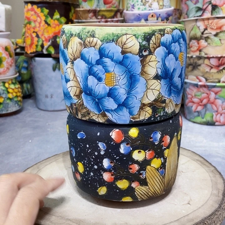 景德镇艺术手绘作品