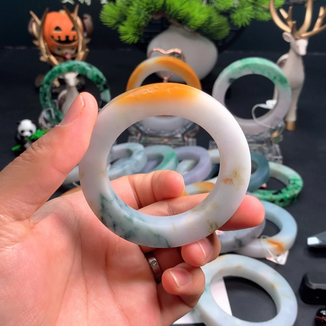 定制翡翠手镯未镶嵌程*作