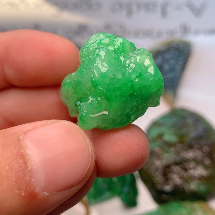 未镶嵌定制翡翠翡翠片料定制