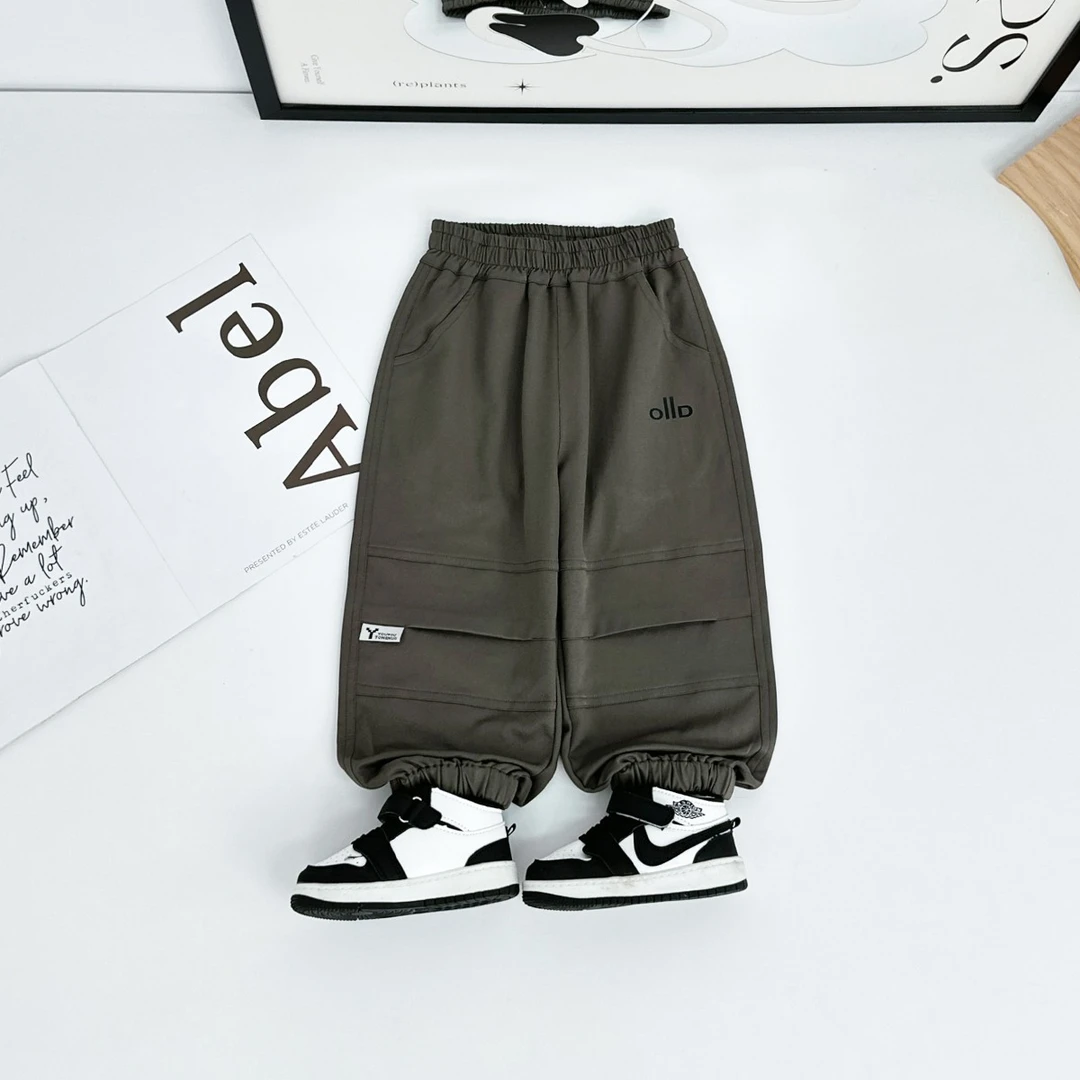 男童裤子春秋款儿童休闲裤2025秋新款秋装 UTT52003 悠悠童话童装