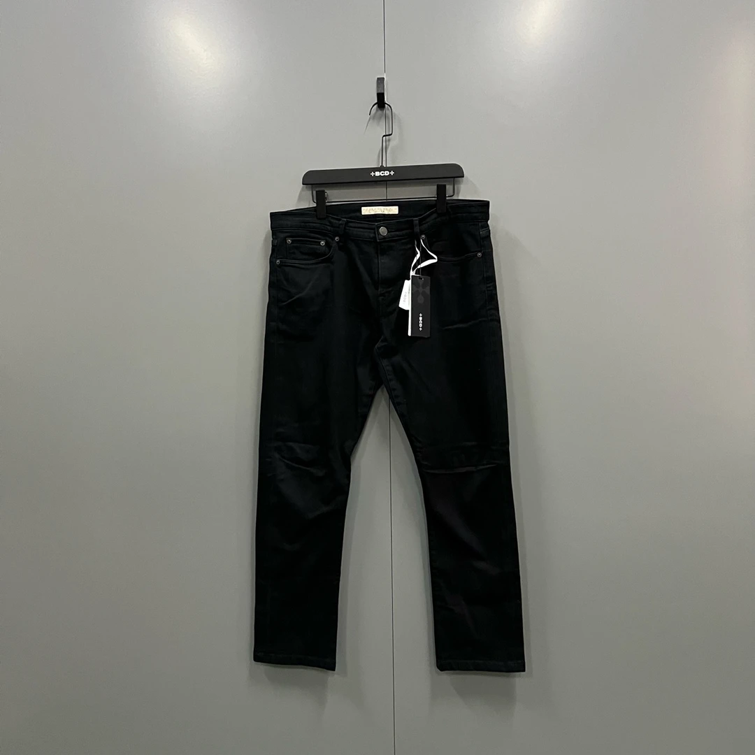 95新 BURBERRY/博柏利 Burberry 巴宝莉 黑色牛仔裤 46码/95新