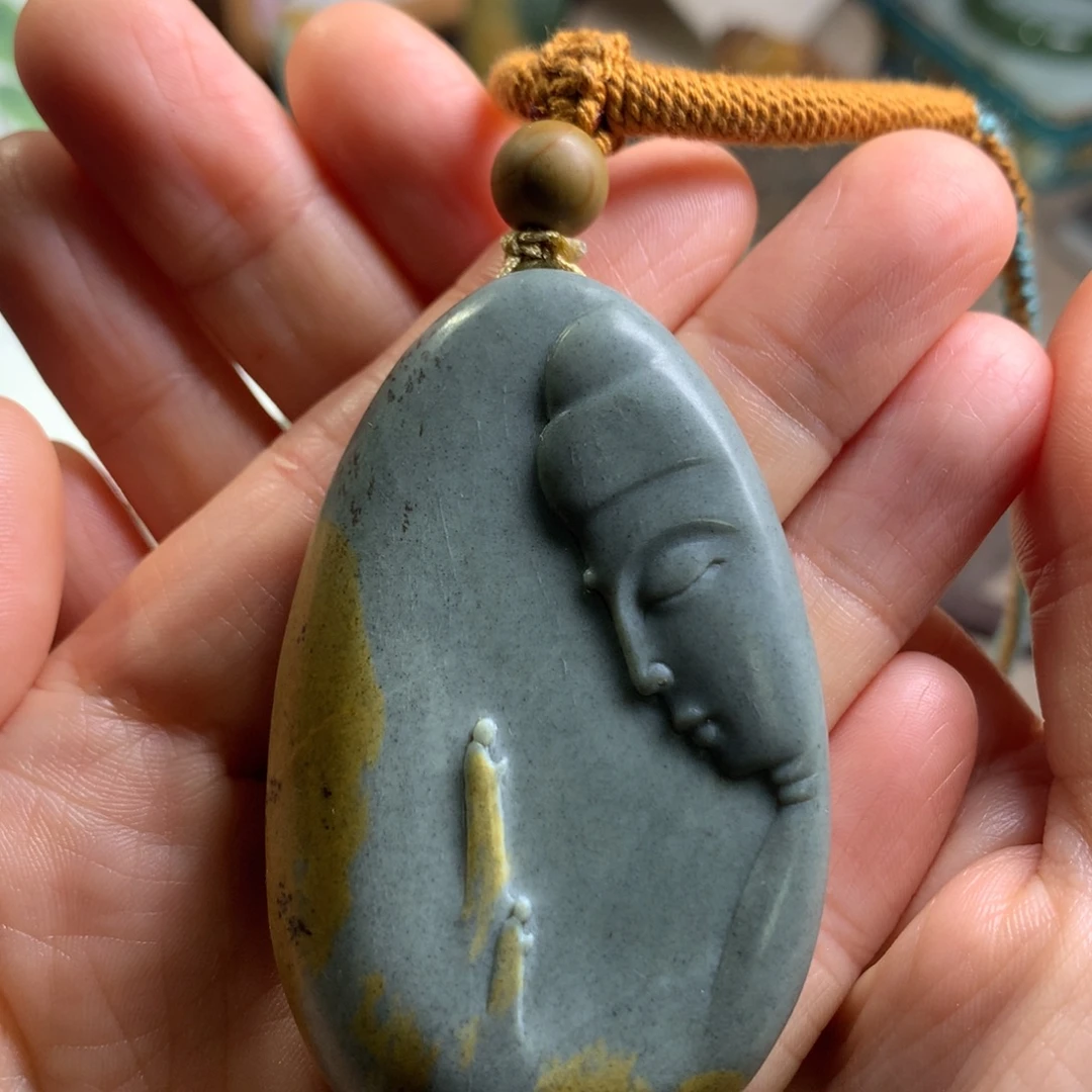 岫岩河磨玉（透闪石质玉）未镶嵌挂件