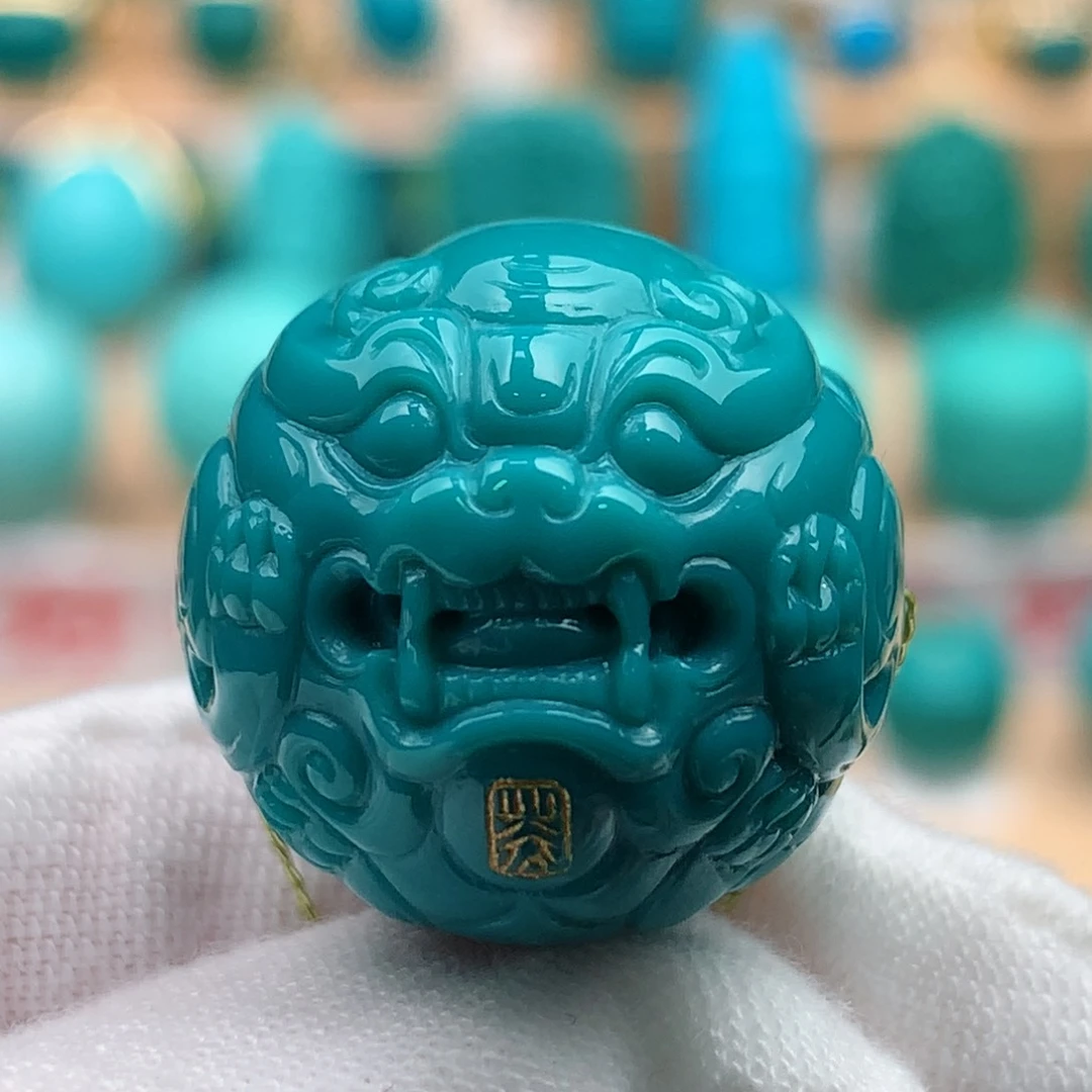 未镶嵌绿松石珠宝奇石