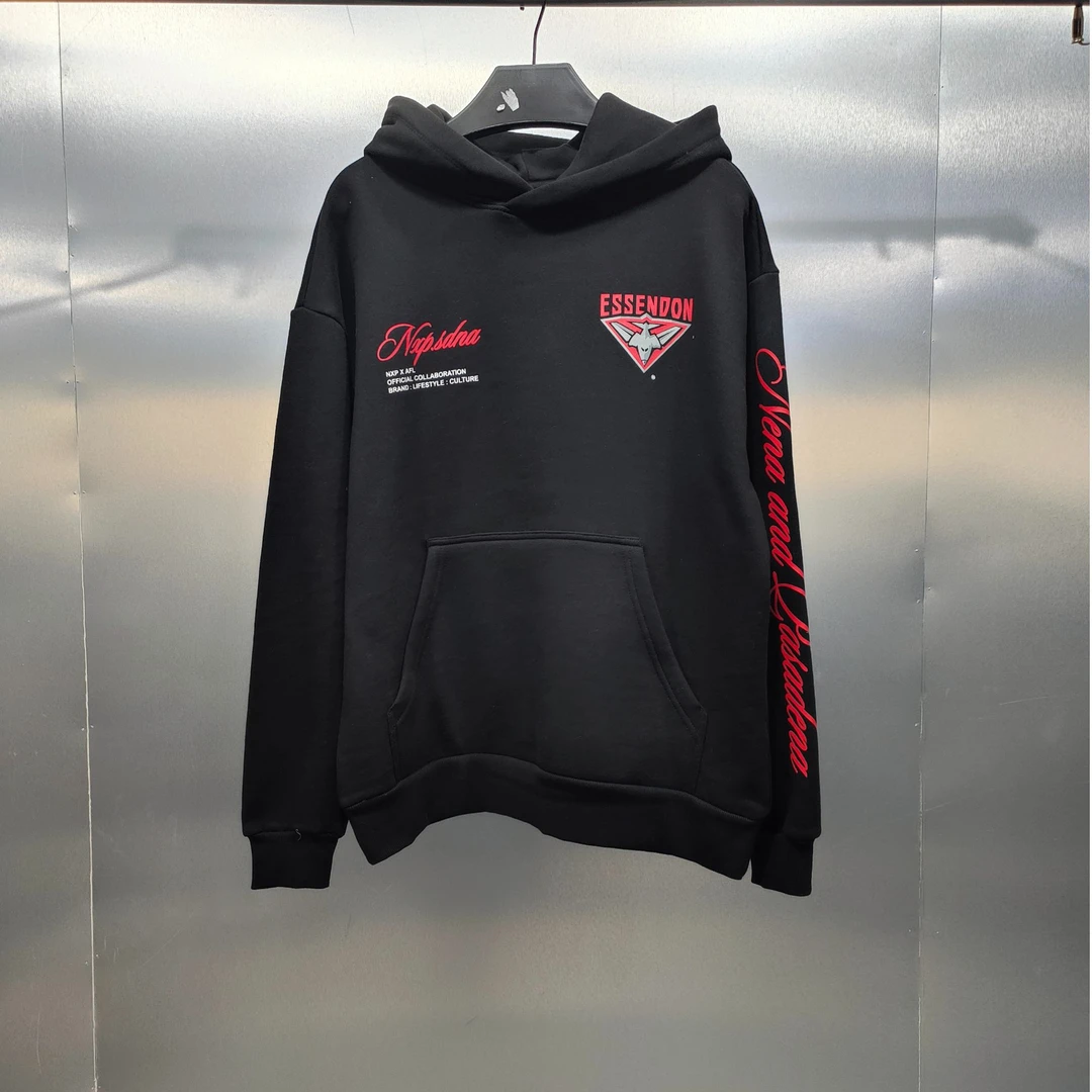 Q03-21728-NXP（加绒）秋冬季后背战斗机印花时尚连帽卫衣