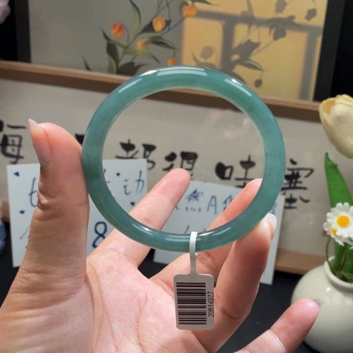 未镶嵌手镯翡翠冰晴绿