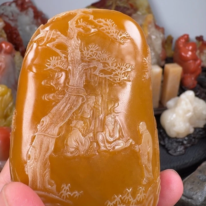 苏***杭寿山石寿山石田黄