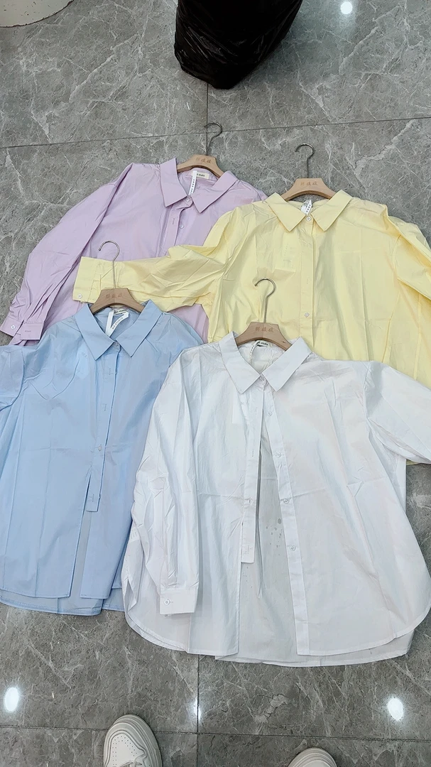 休闲简约百搭大版衬衫