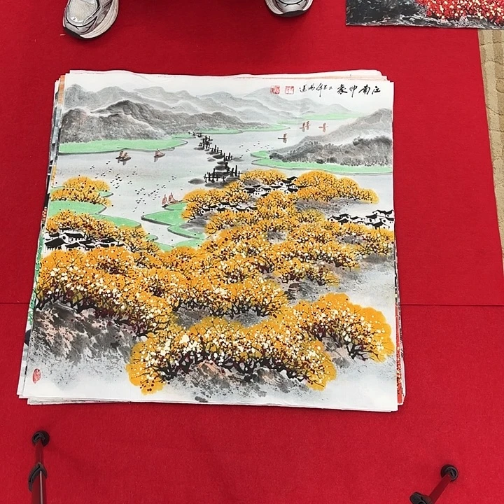 国画花鸟等多种鸟类和