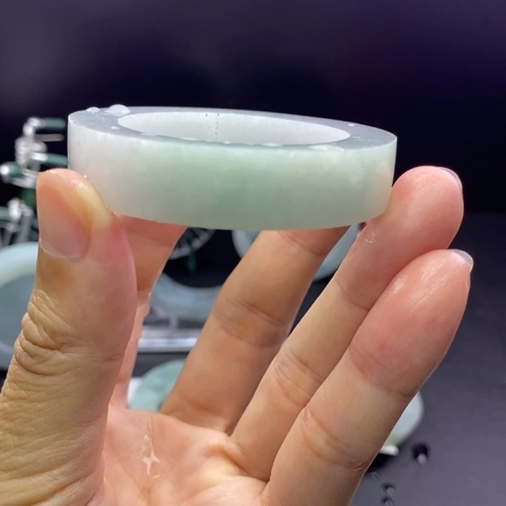 定制翡翠手镯翡翠定制A货未镶嵌