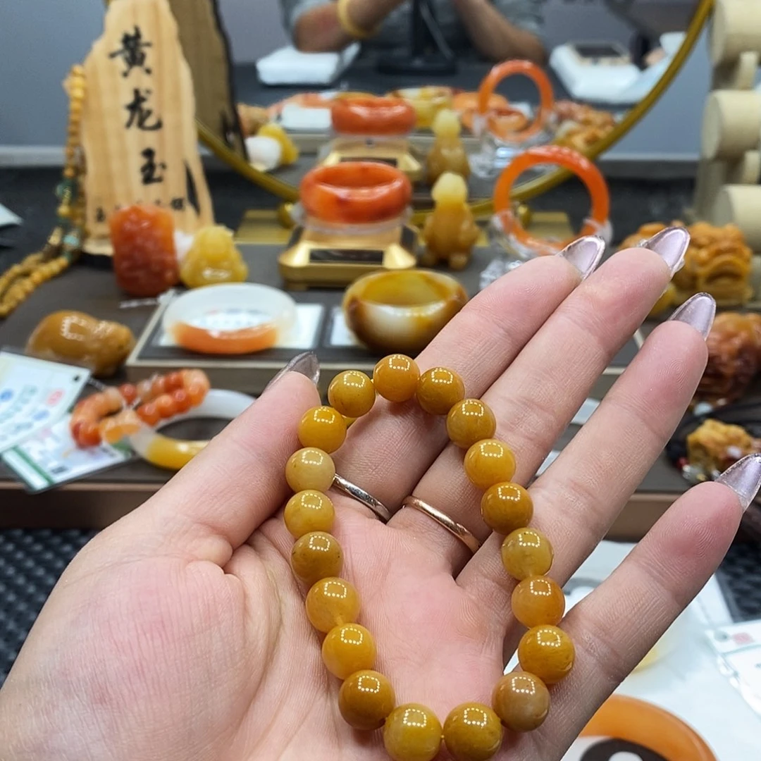 未镶嵌手链石英岩玉