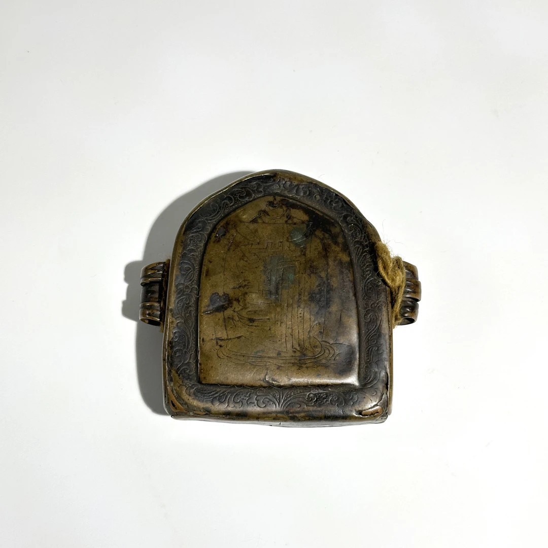 十相自在嘎乌盒/托甲天铁/藏传文玩