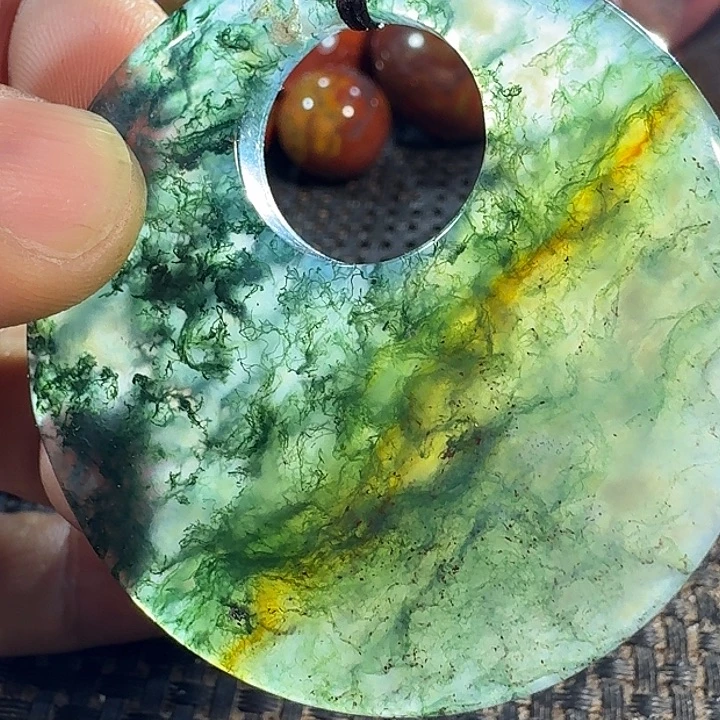 百***回玛瑙/玉髓未镶嵌颈饰