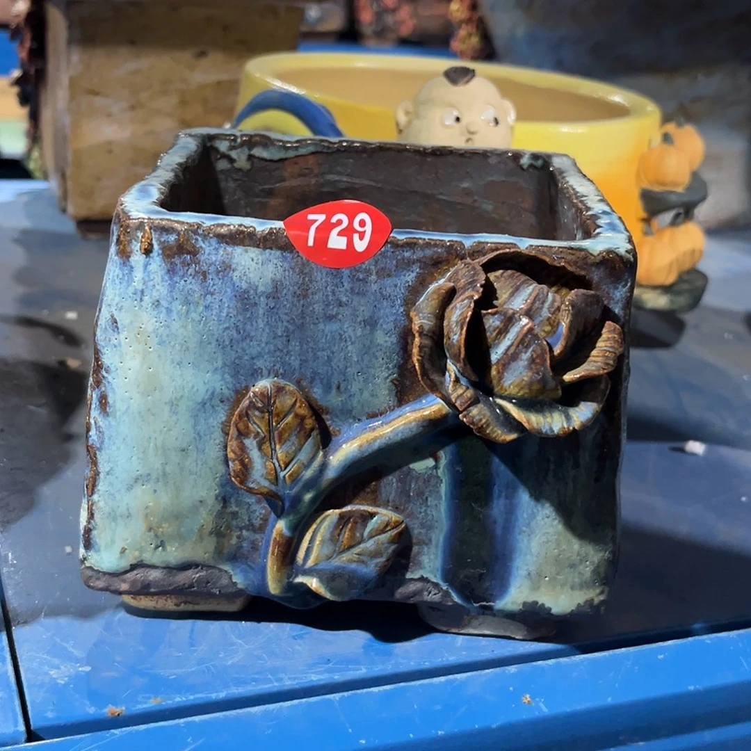 729 号陶然花器多肉植物手工花盆